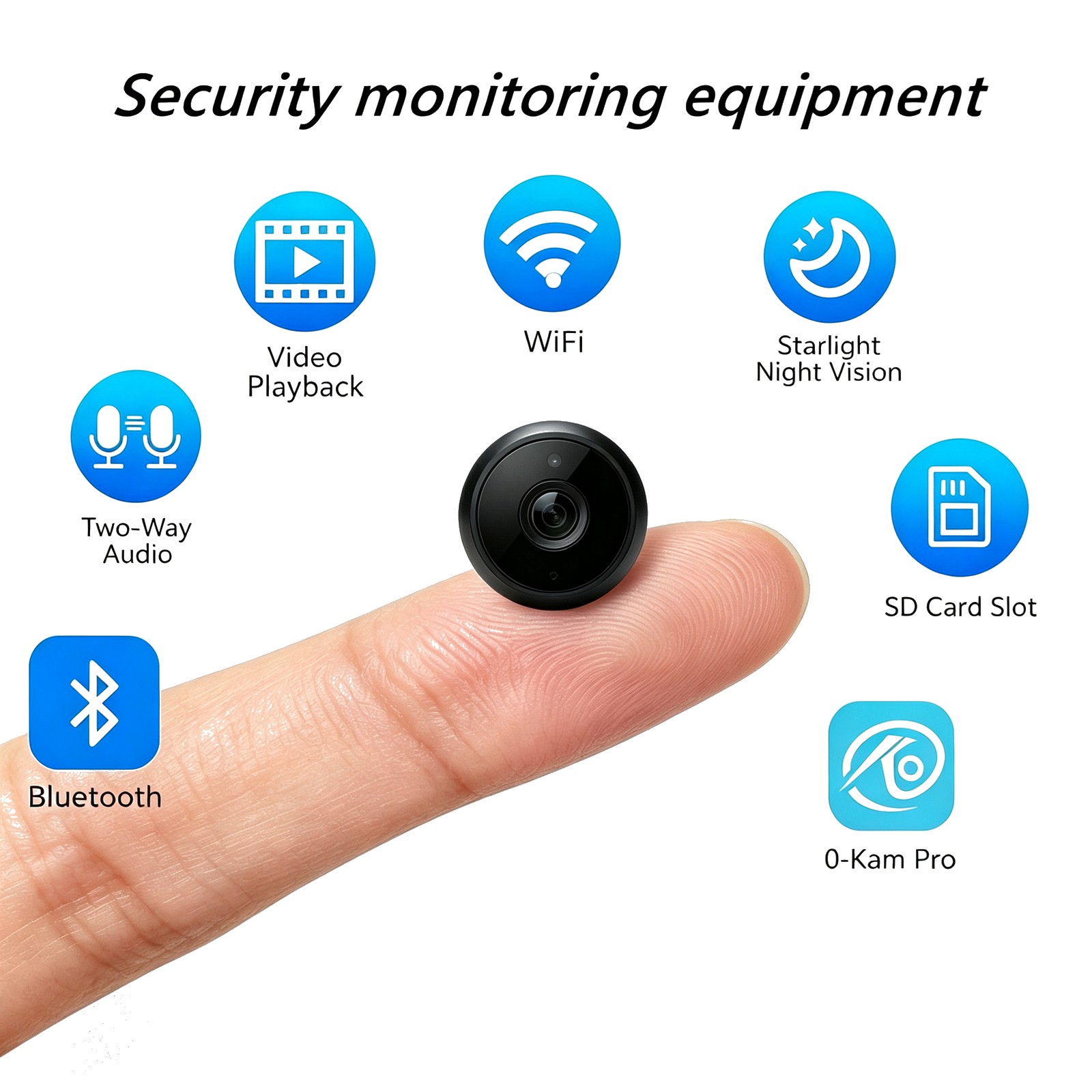 Home Security Video Cameras - BU4 Komple Ev İçi Güvenlik Gözetim