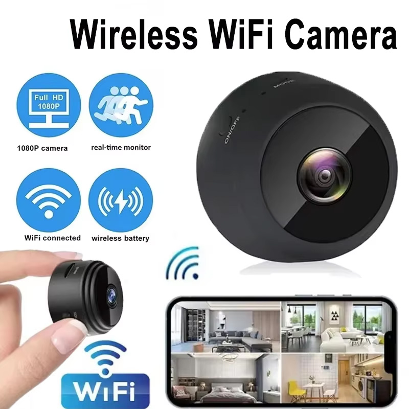 Home Security For Apartments - Yeni A9 Kamera Wifi 1080p HD