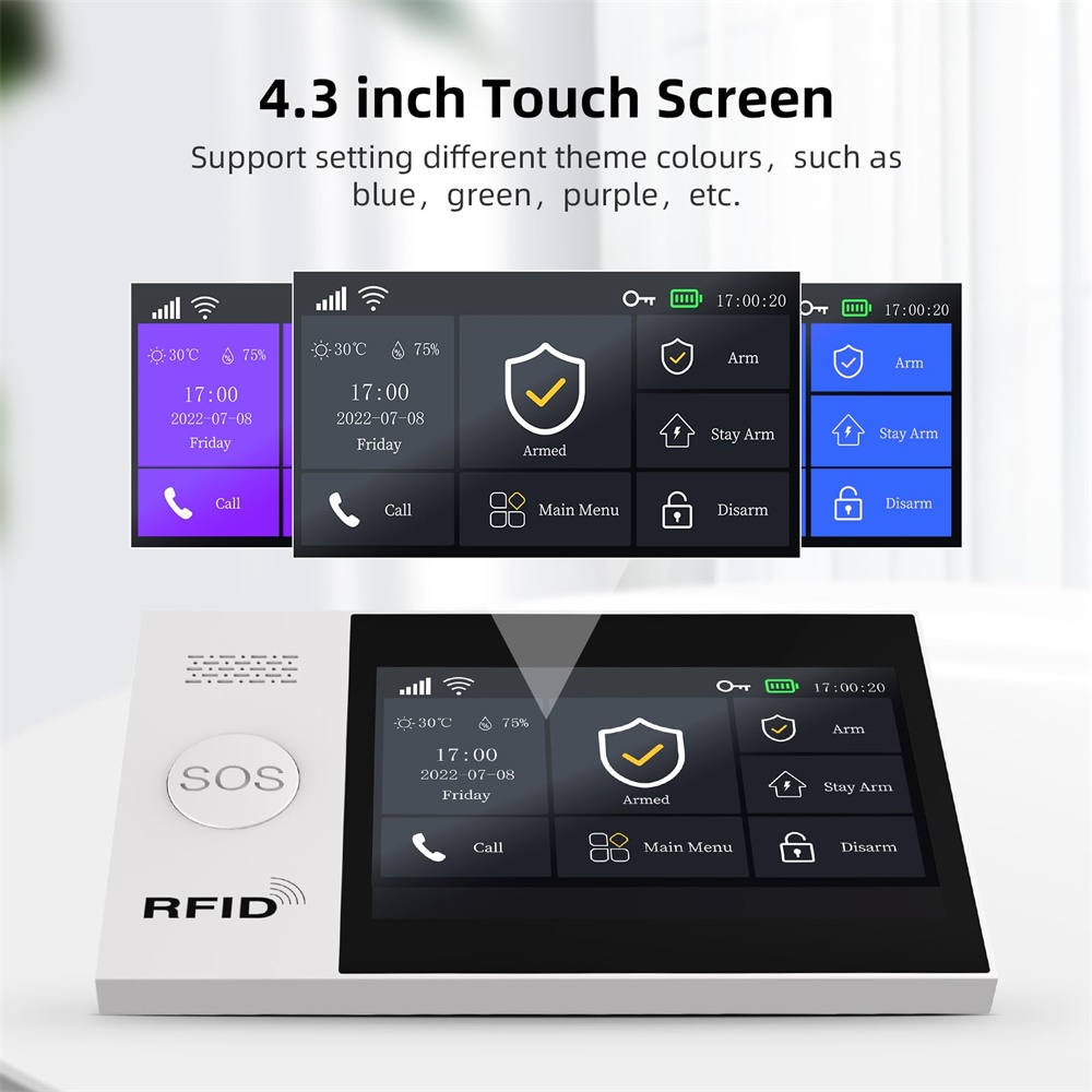 2.4G WIFI Akıllı GSM Alarm Sis - Home Security Ultimate incelemesi ve fiyatı