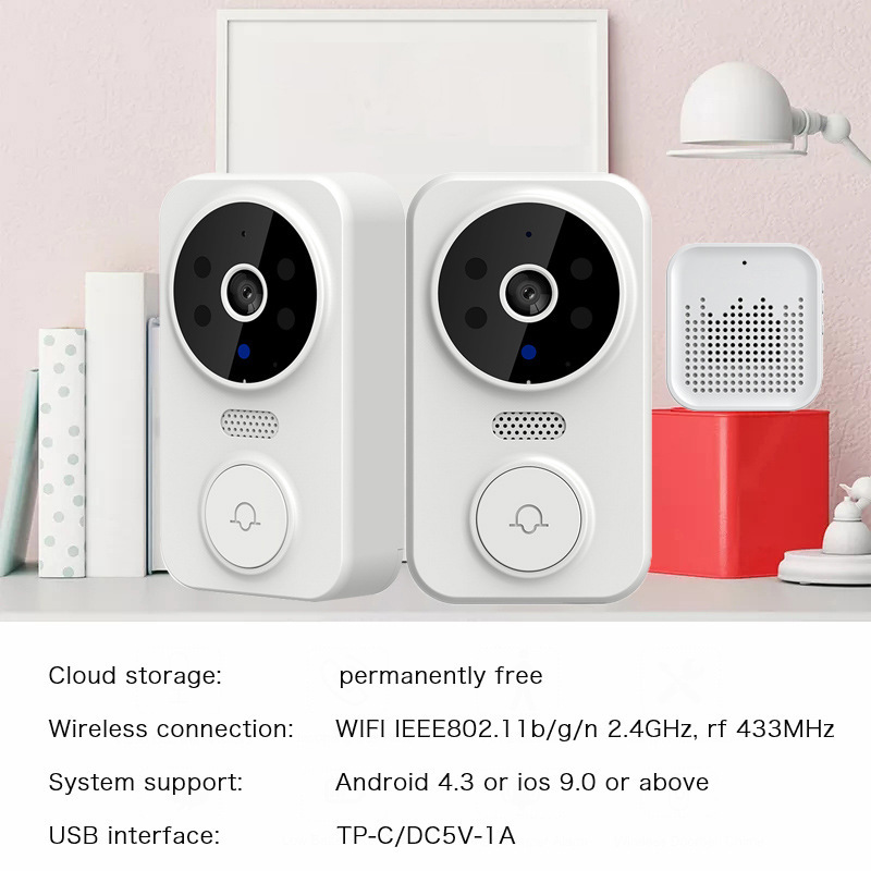 Tuya WIFI Kapı Zili Akıllı Ev  - Home Security Video Cameras incelemesi ve fiyatı