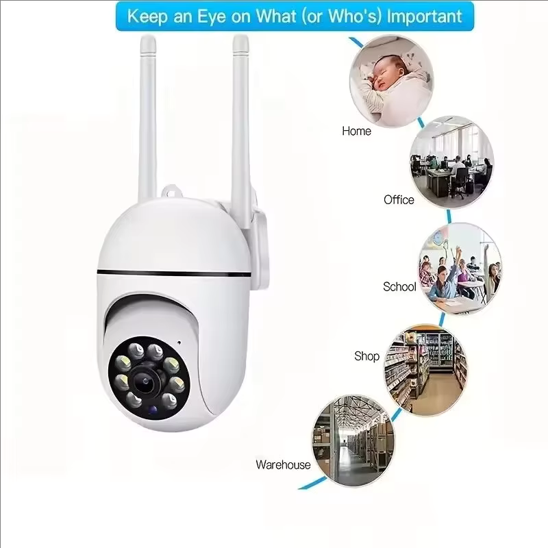 A7 1080P Güvenlik Kamerası WIF - Home Yard Security Cameras incelemesi ve fiyatı