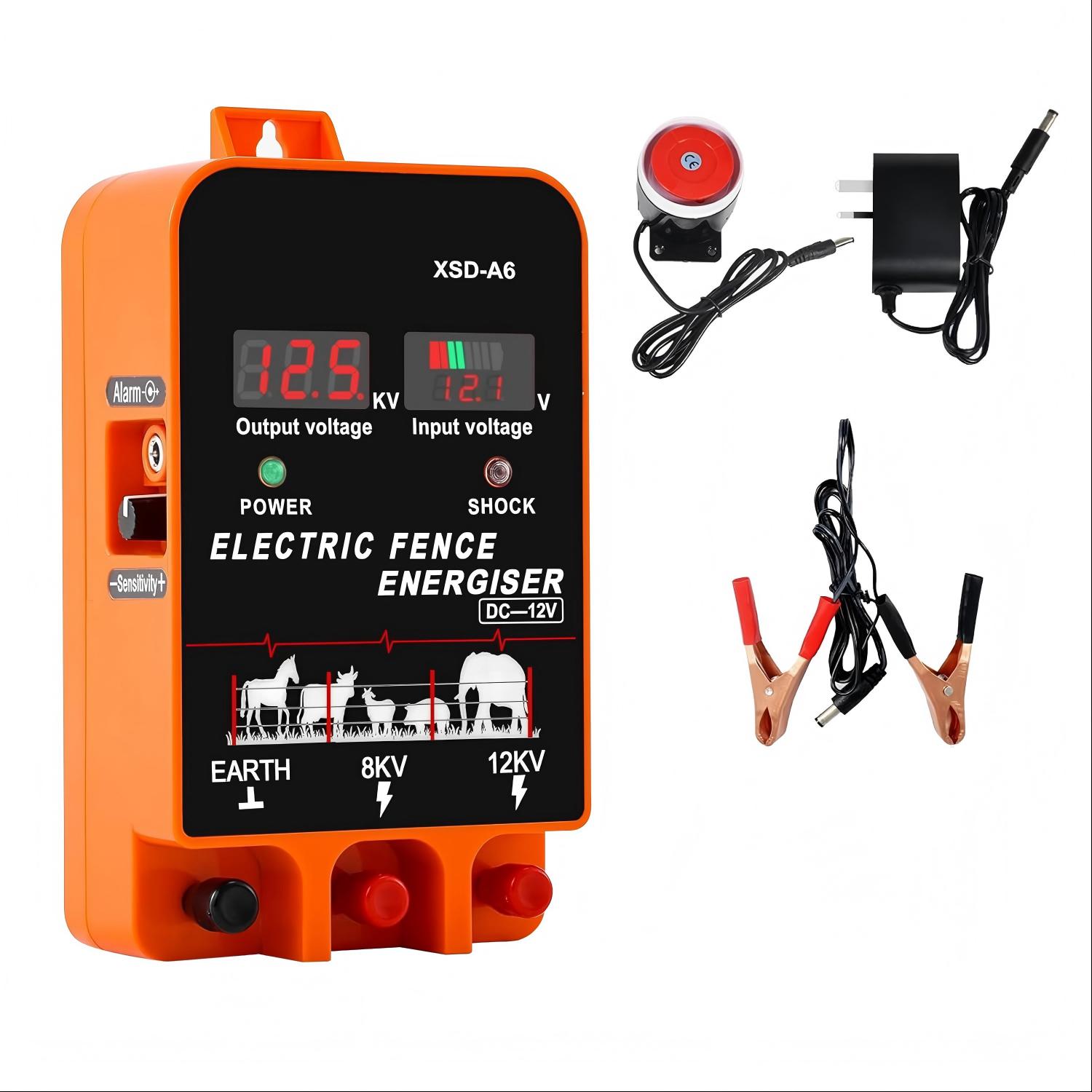 20KM Elektrikli Çit Enerji Ver - Home Security Electric Fence incelemesi ve fiyatı