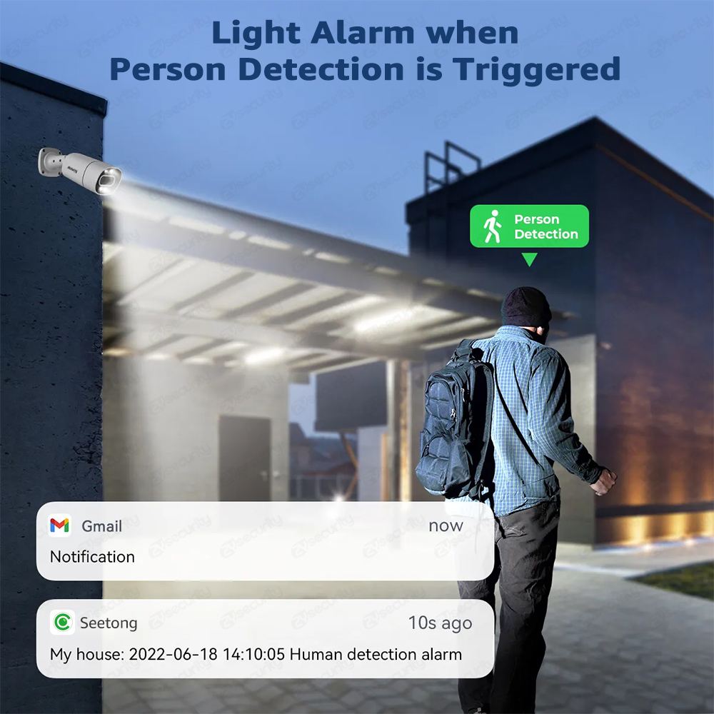 4K PoE Güvenlik Kamera Sistemi - Home Security Outdoor Cameras incelemesi ve fiyatı
