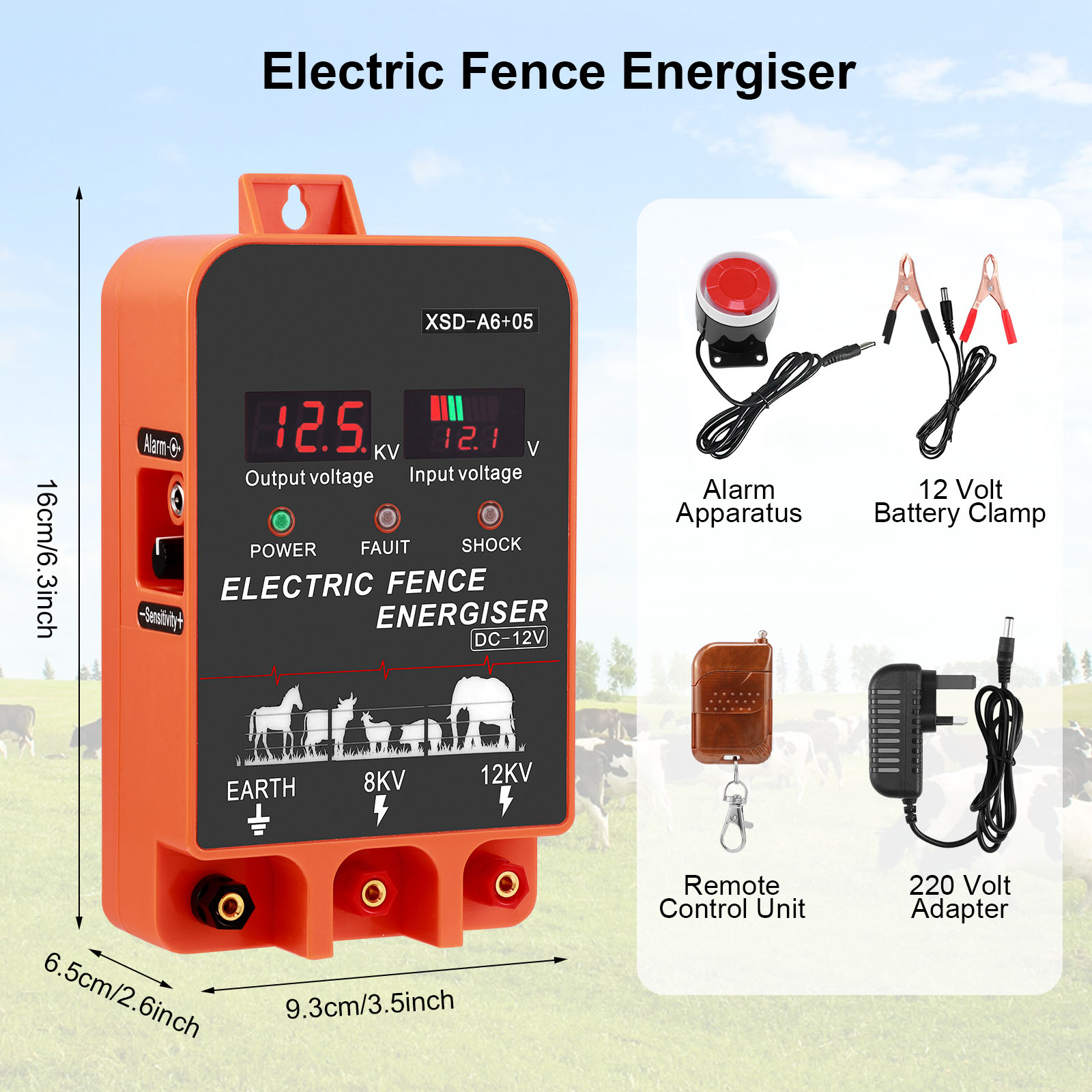 Uzaktan Kumandalı ve Alarmlı A - Home Security Electric Fence incelemesi ve fiyatı