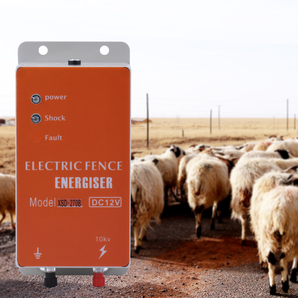 10 KM Güneş Elektrikli Çit Ala - Home Security Electric Fence incelemesi ve fiyatı