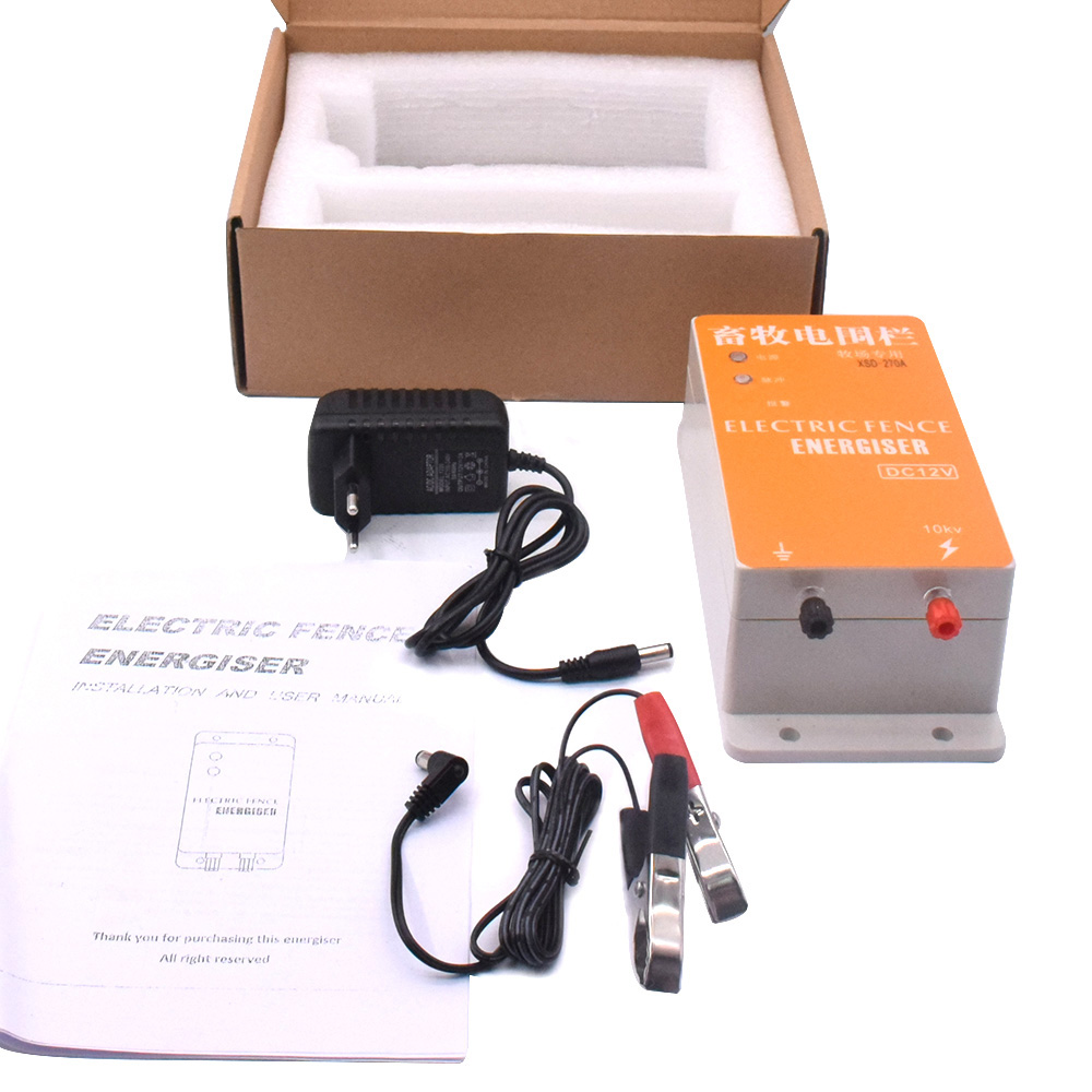 10 KM Güneş Elektrikli Çit Ala - Home Security Electric Fence incelemesi ve fiyatı