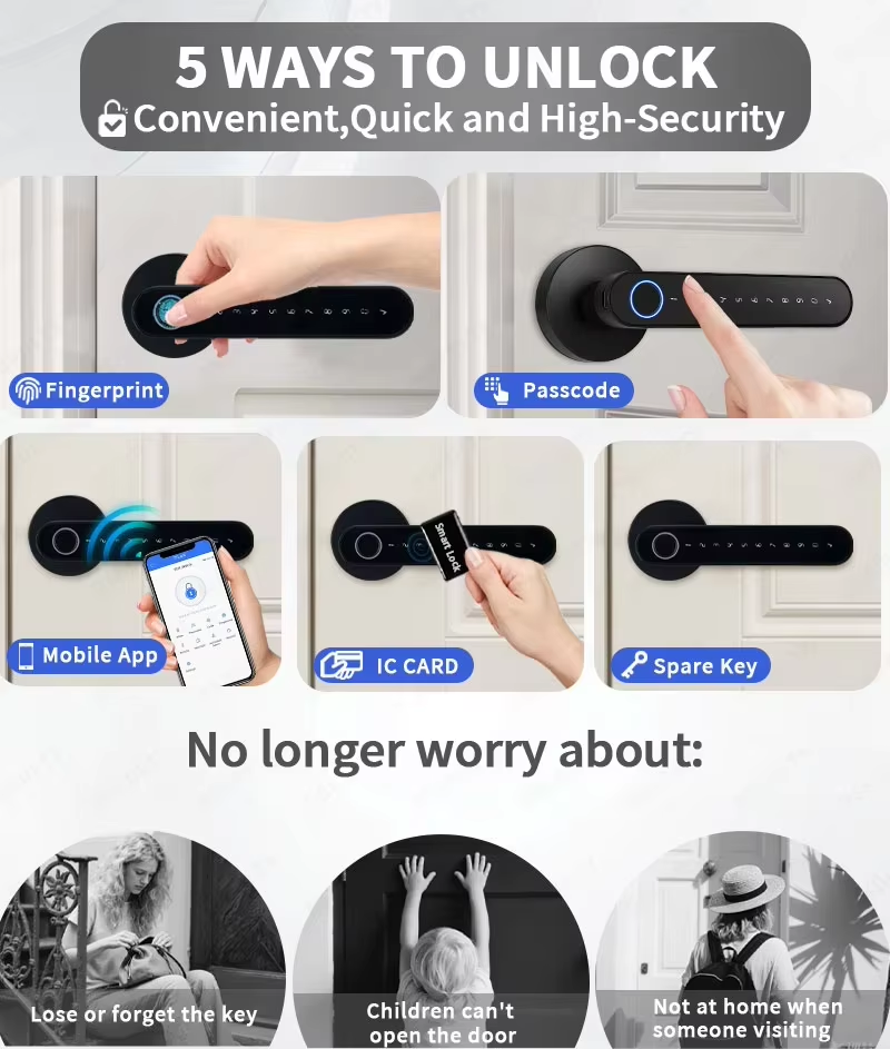 TTLock Akıllı Dijital Kapı Kil - Home Security For Apartments incelemesi ve fiyatı
