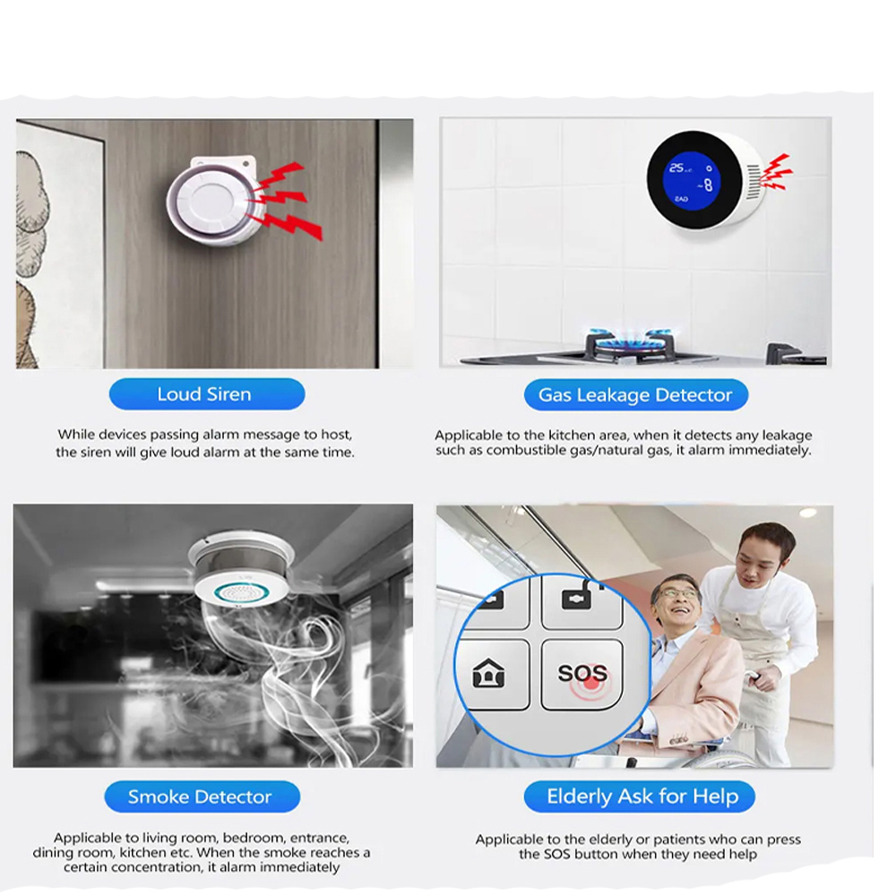 PGST 4G Tuya Akıllı Ev Alarm S - Home Security Ultimate incelemesi ve fiyatı