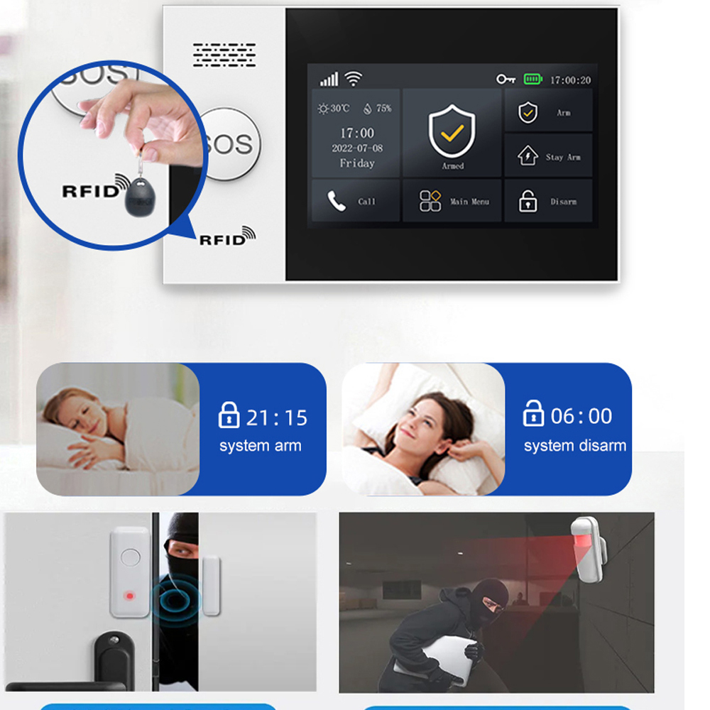 PGST 4G Tuya Akıllı Ev Alarm S - Home Security Ultimate incelemesi ve fiyatı