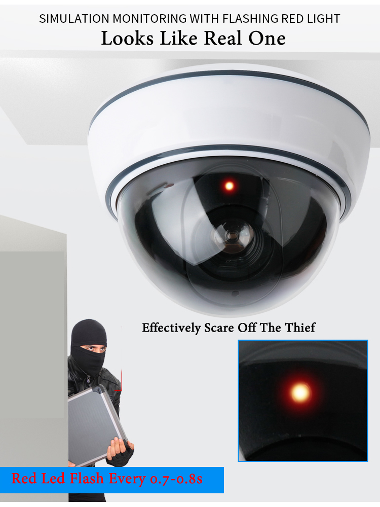 Yaratıcı siyah/beyaz sahte Dom - Home Security For Apartments incelemesi ve fiyatı