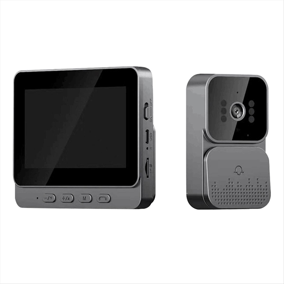 AU47 – Akıllı Kablosuz Kapı Zi - Home Security Video Cameras incelemesi ve fiyatı